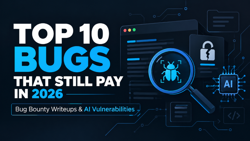 Bug Bounty Concept Illustration Cybersecurity