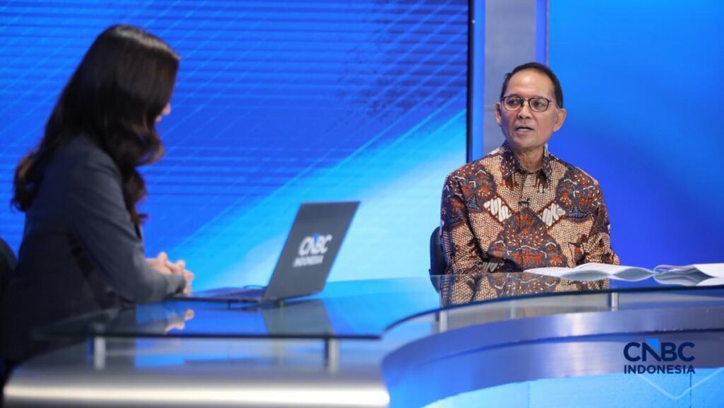 OJK memaparkan kondisi likuiditas dan penyehatan dana pensiun BUMN di Balai Kartini Jakarta