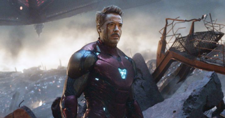 Robert Downey Jr sebagai Iron Man dalam film Avengers Endgame