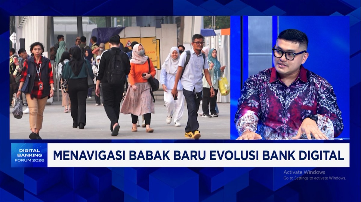 Direktur IT dan Operasional Bank Amar Kevin Kane Wardhana dalam Digital Banking Forum 2026