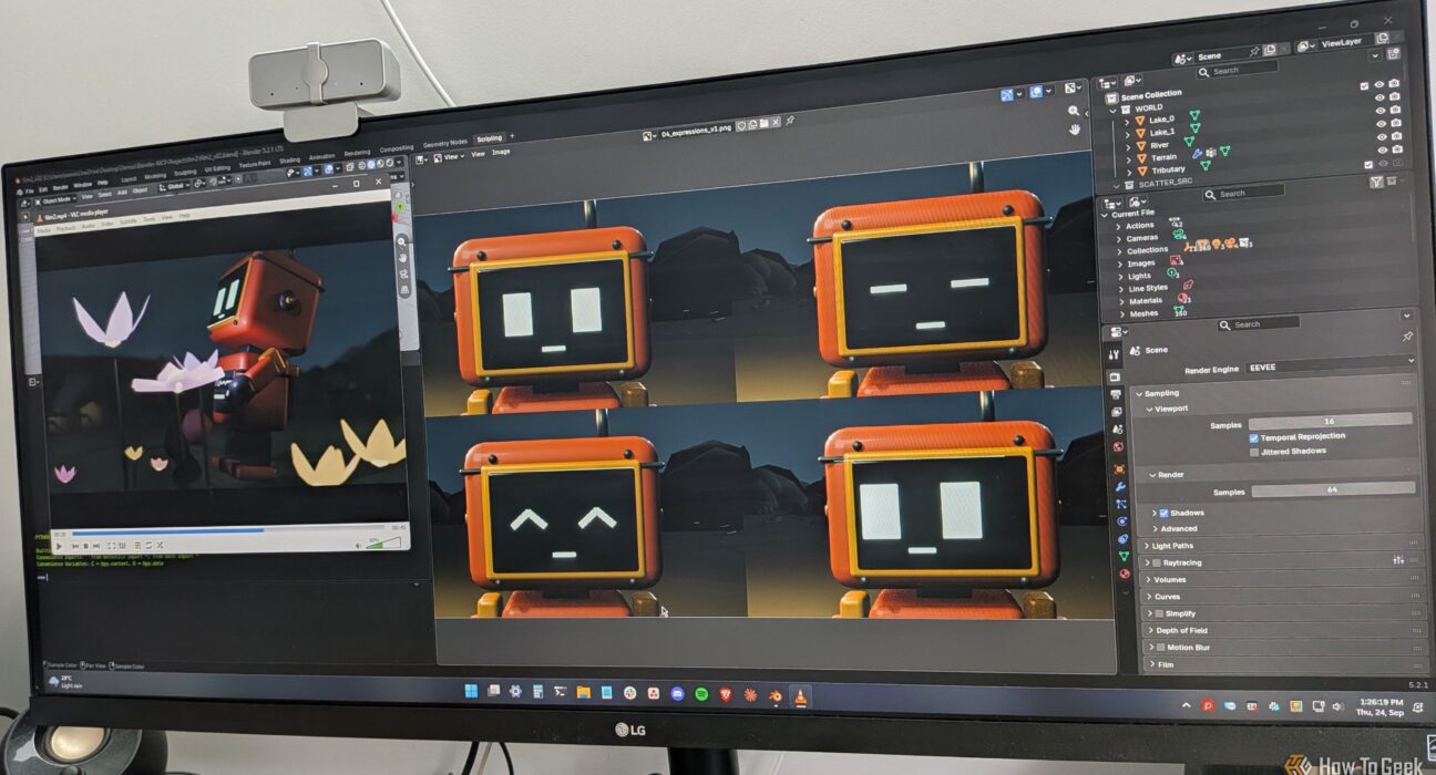 Animasi 3D Blender dan Antarmuka Claude Desktop melalui Model Context Protocol