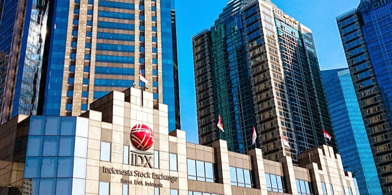 Gedung Bursa Efek Indonesia di kawasan SCBD Jakarta