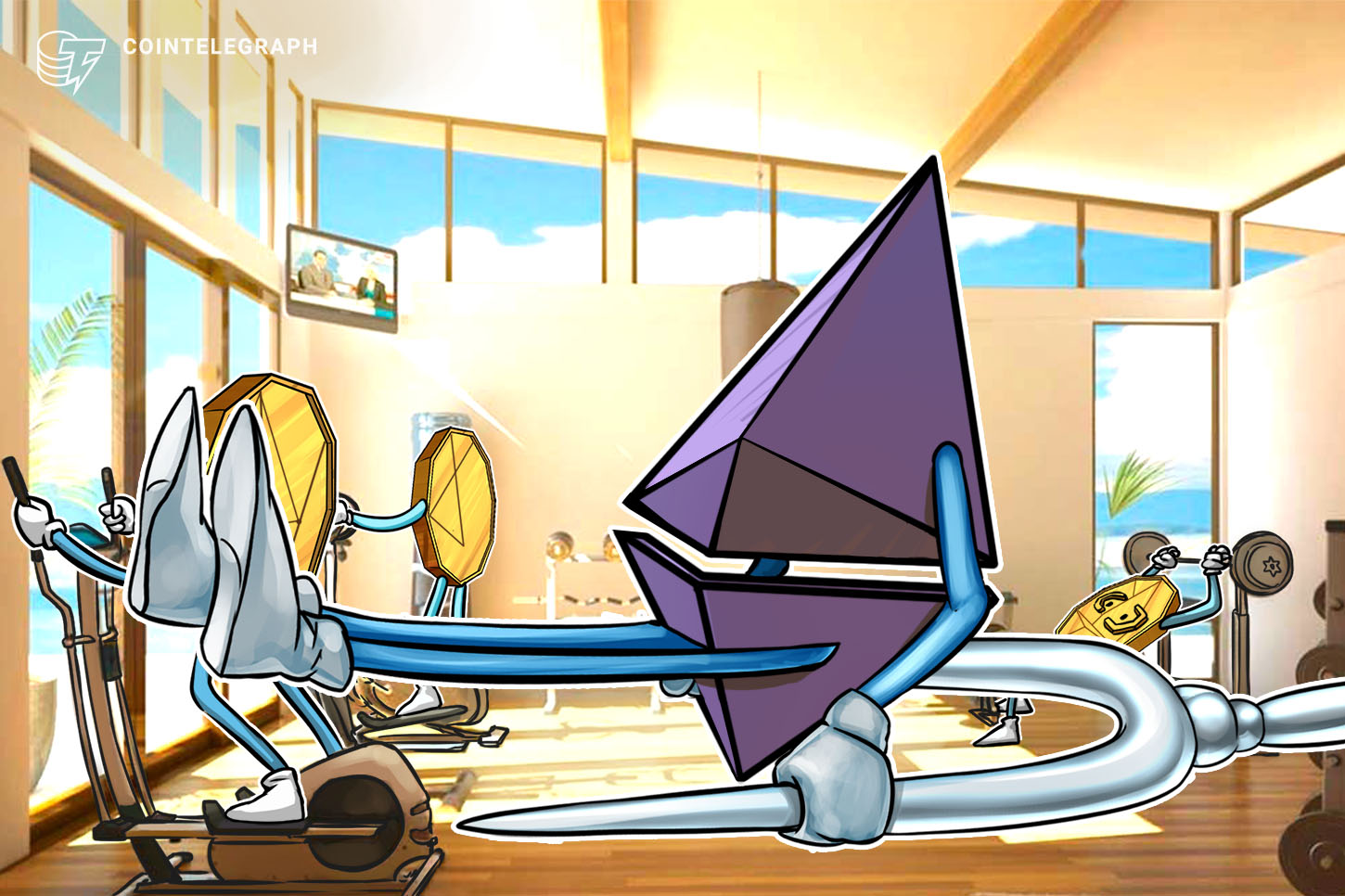 Ilustrasi peningkatan hard fork jaringan Ethereum Glamsterdam pada testnet Sepolia