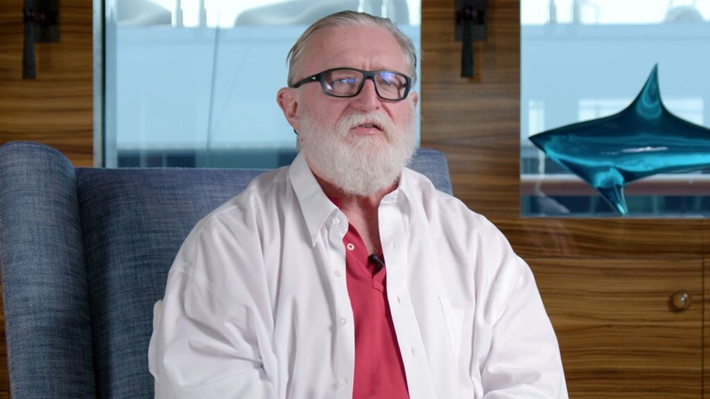 Gabe Newell Pendiri Valve Corporation