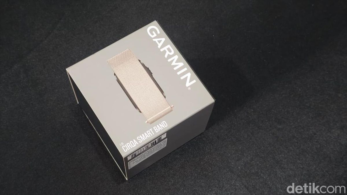 Garmin CIRQA Smart Band pemantau kesehatan tanpa layar resmi di Indonesia