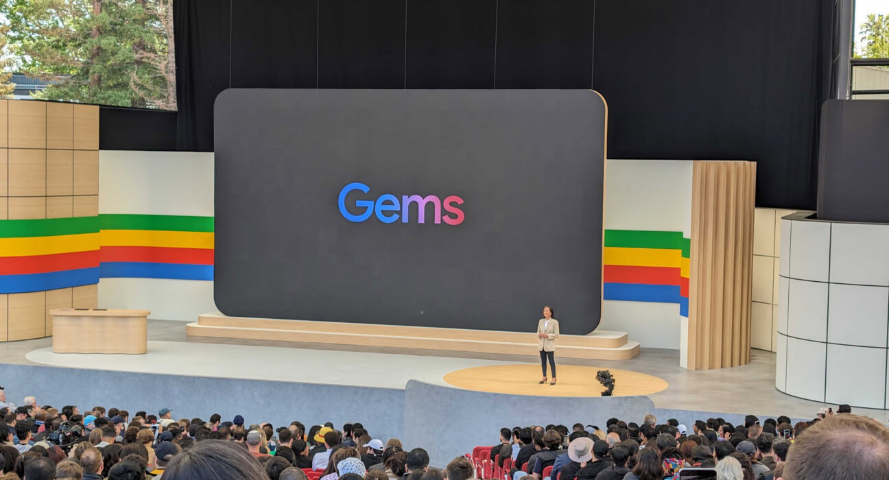 Tampilan grafis antarmuka Gemini Gems Google untuk kustomisasi asisten kecerdasan buatan