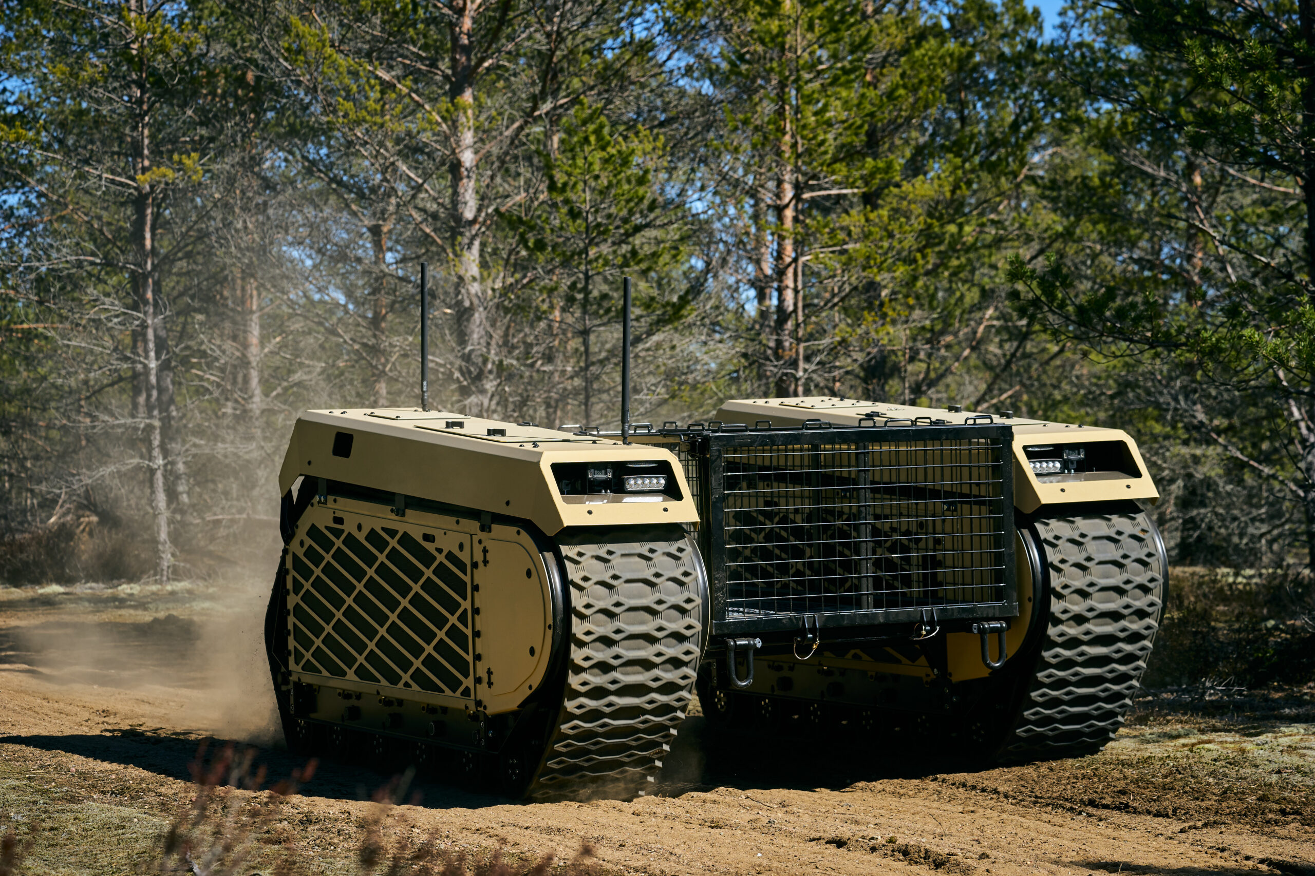 Kendaraan tempur darat nirawak UGV THeMIS produksi Milrem Robotics Estonia