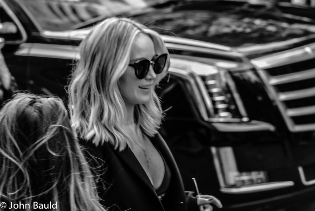 Aktris Jennifer Lawrence saat menghadiri pemutaran perdana film di Toronto International Film Festival
