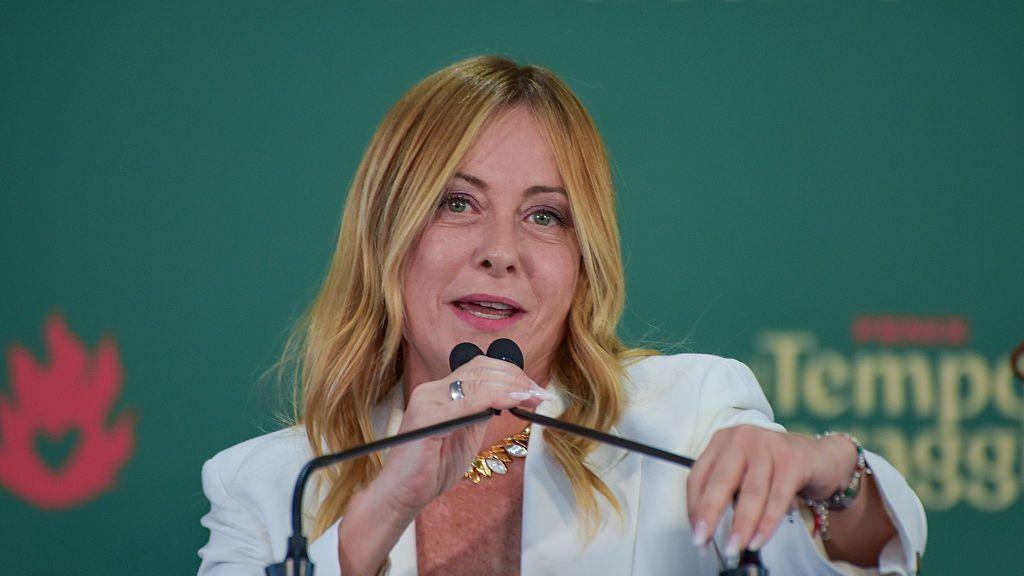 Giorgia Meloni Larangan Burqa