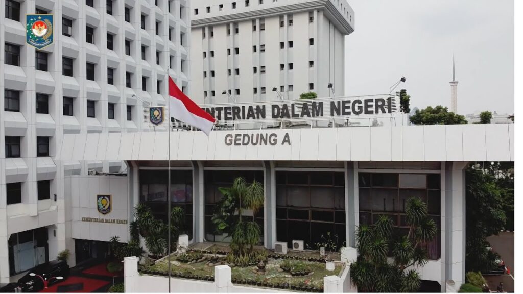 Gedung A Kementerian Dalam Negeri Republik Indonesia di Jakarta Pusat