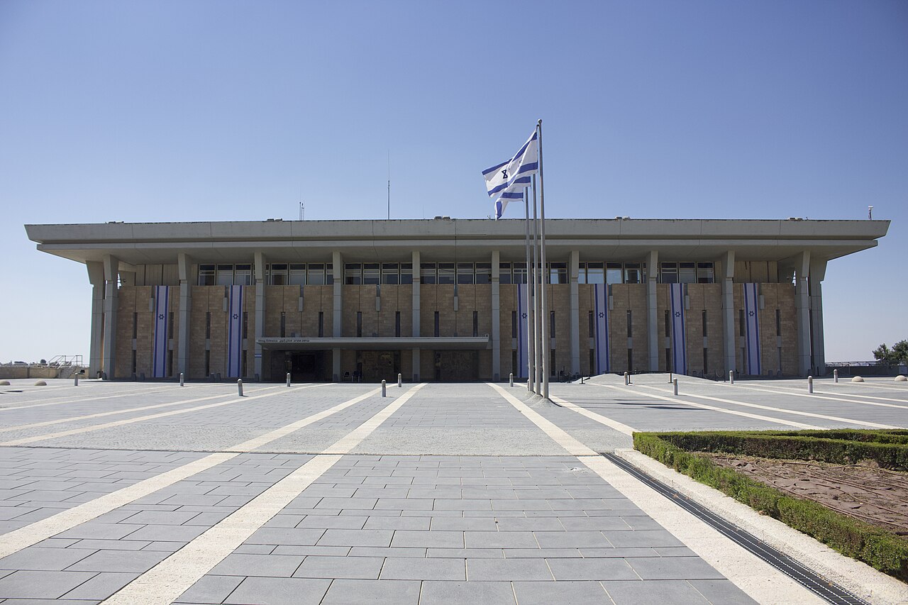 Gedung Parlemen Israel (Knesset) di Yerusalem