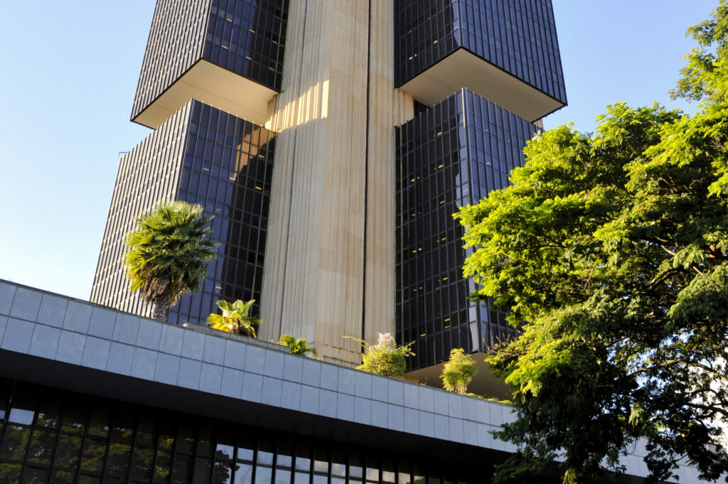 Gedung kantor pusat Banco Central do Brasil di Brasilia