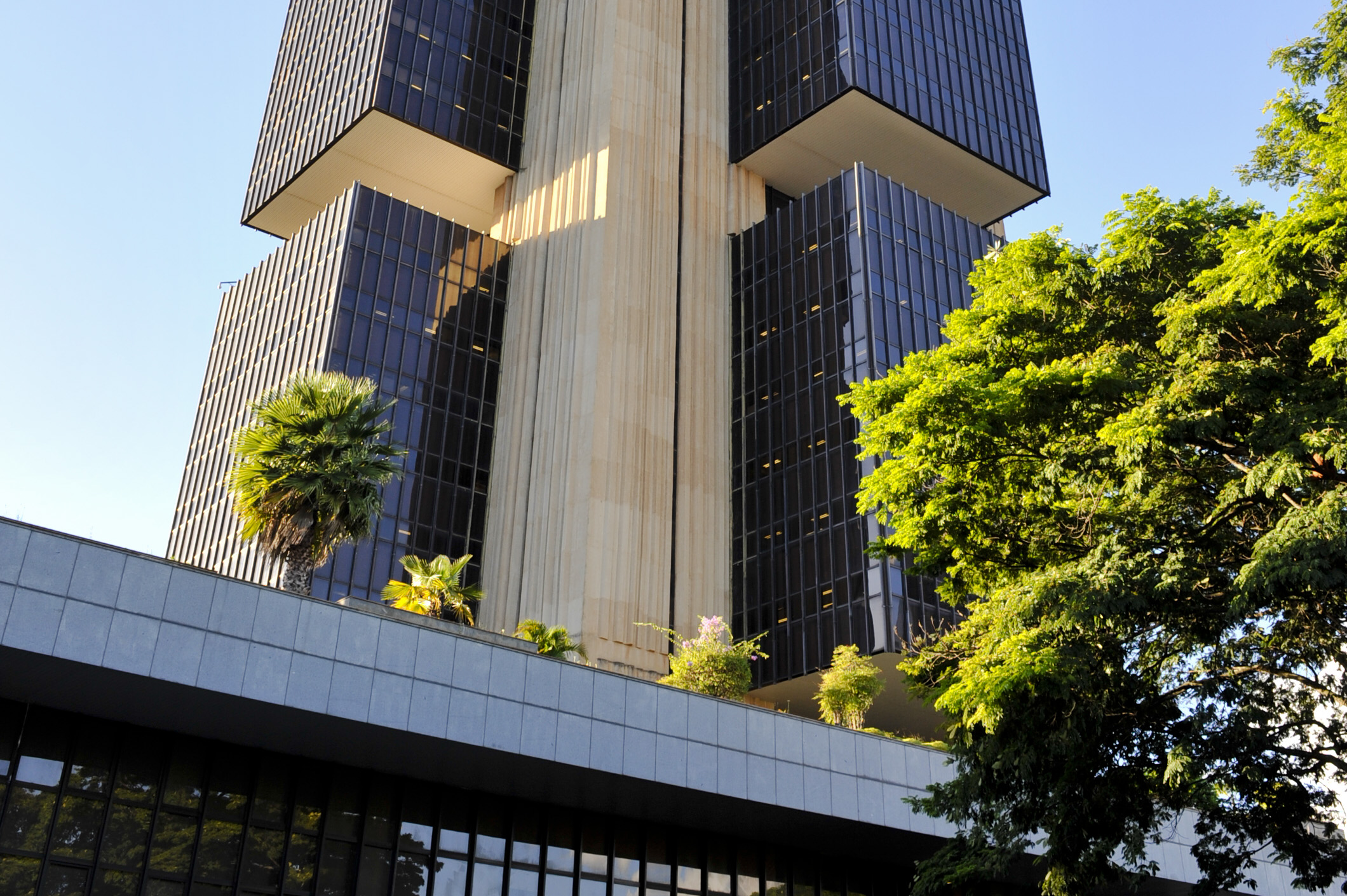 Gedung kantor pusat Banco Central do Brasil di Brasilia