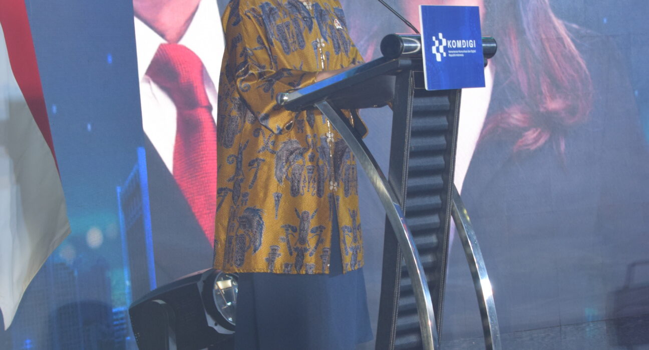 Menteri Komunikasi dan Digital Meutya Hafid menghadiri agenda resmi