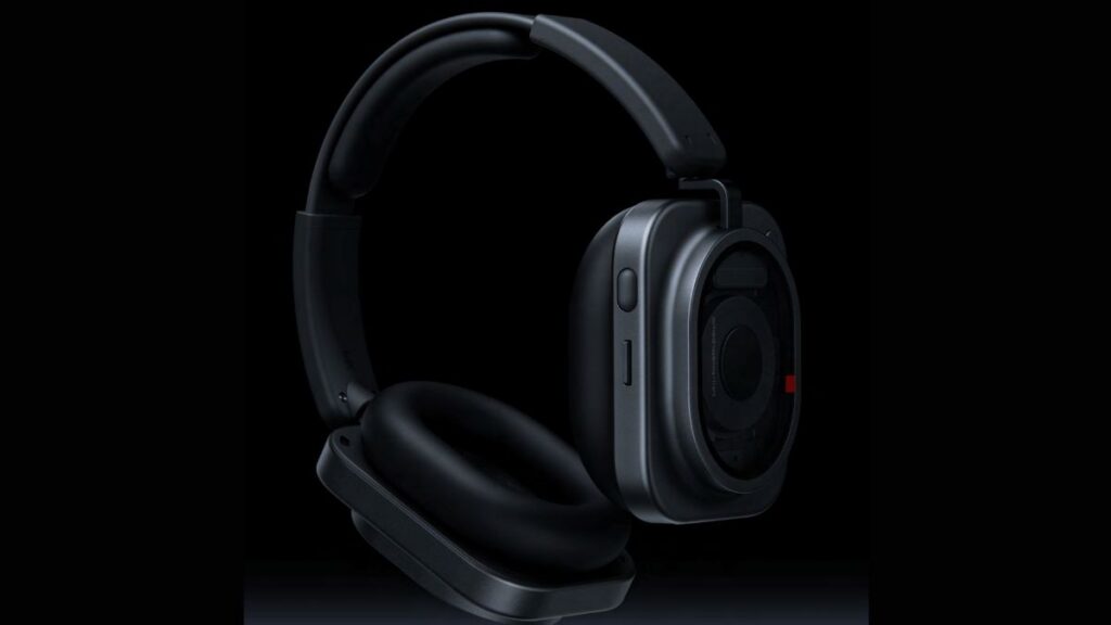 Tampilan resmi headphone nirkabel Nothing Headphone 1 Pro dengan peredam bising aktif