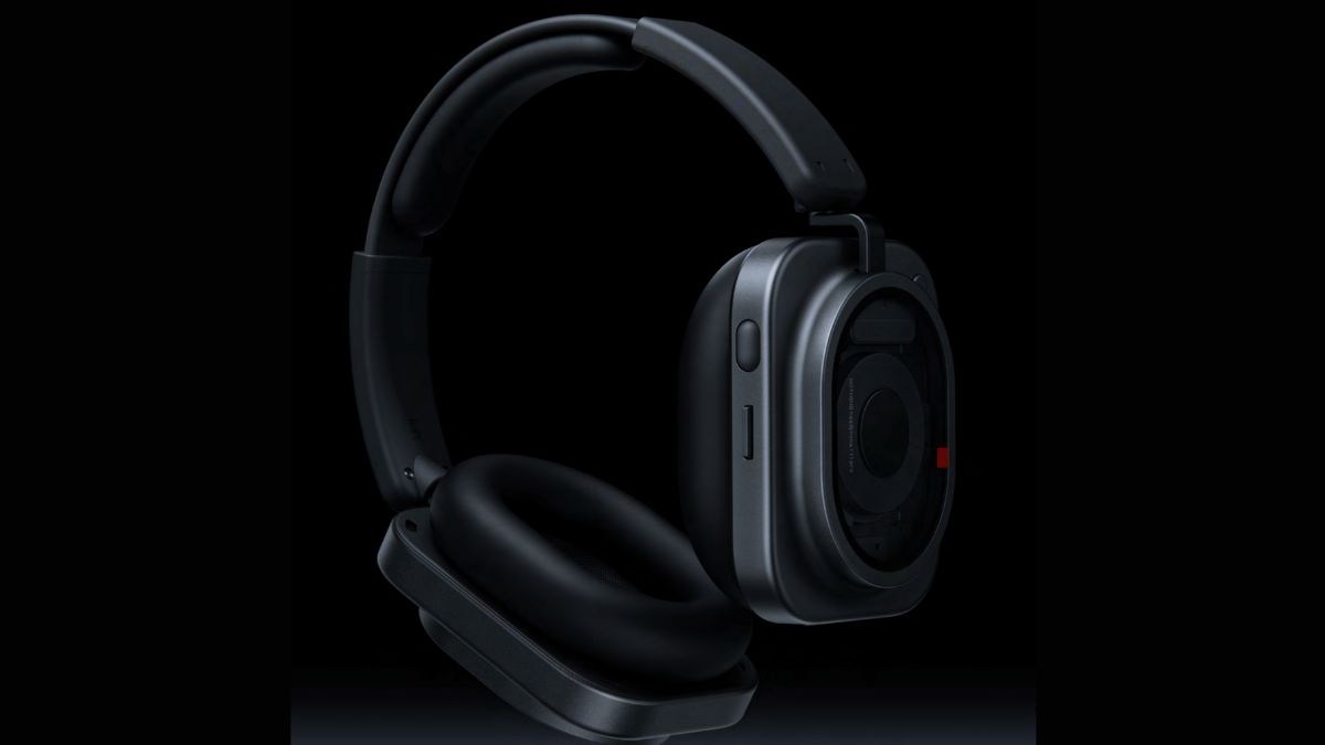 Tampilan resmi headphone nirkabel Nothing Headphone 1 Pro dengan peredam bising aktif