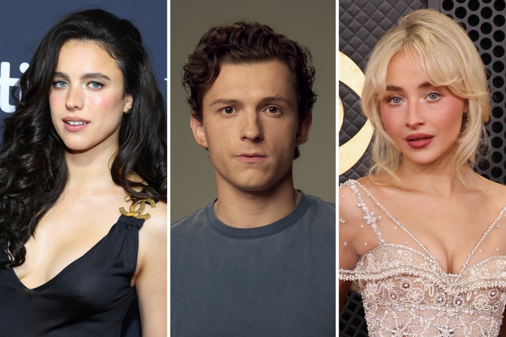 Tom Holland, Margaret Qualley, dan Sabrina Carpenter dalam proyek biopik Fred Astaire produksi Sony Pictures