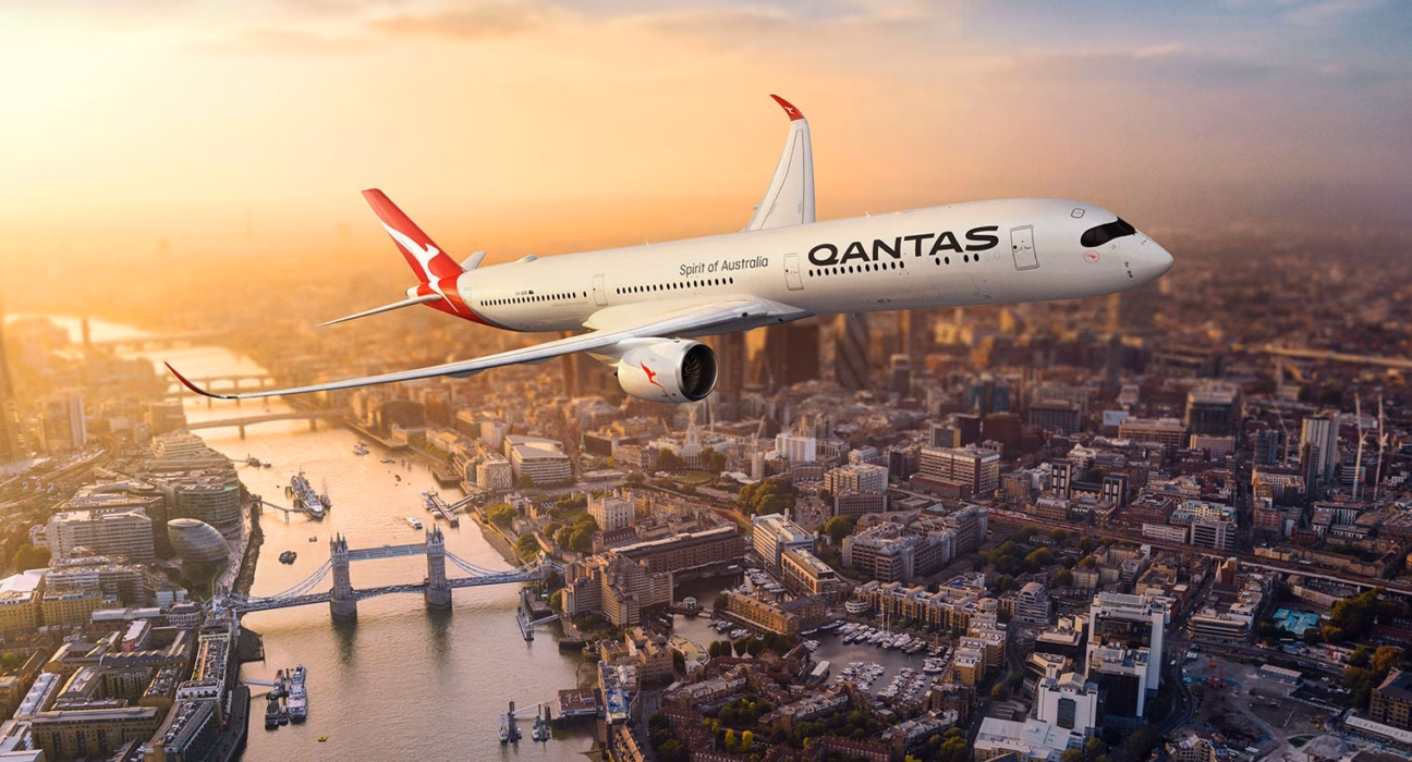 Pesawat Airbus A350-1000ULR Qantas untuk Project Sunrise