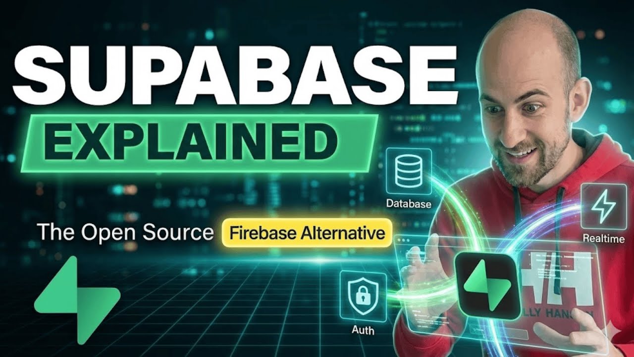 Ilustrasi keamanan database Supabase dan risiko vibe-coding