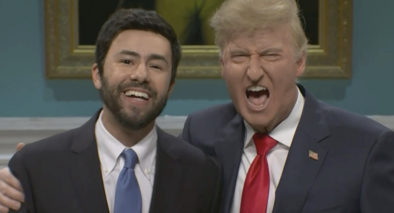 Sketsa cold open Saturday Night Live season 52 menampilkan satir politik Donald Trump dan Zohran Mamdani