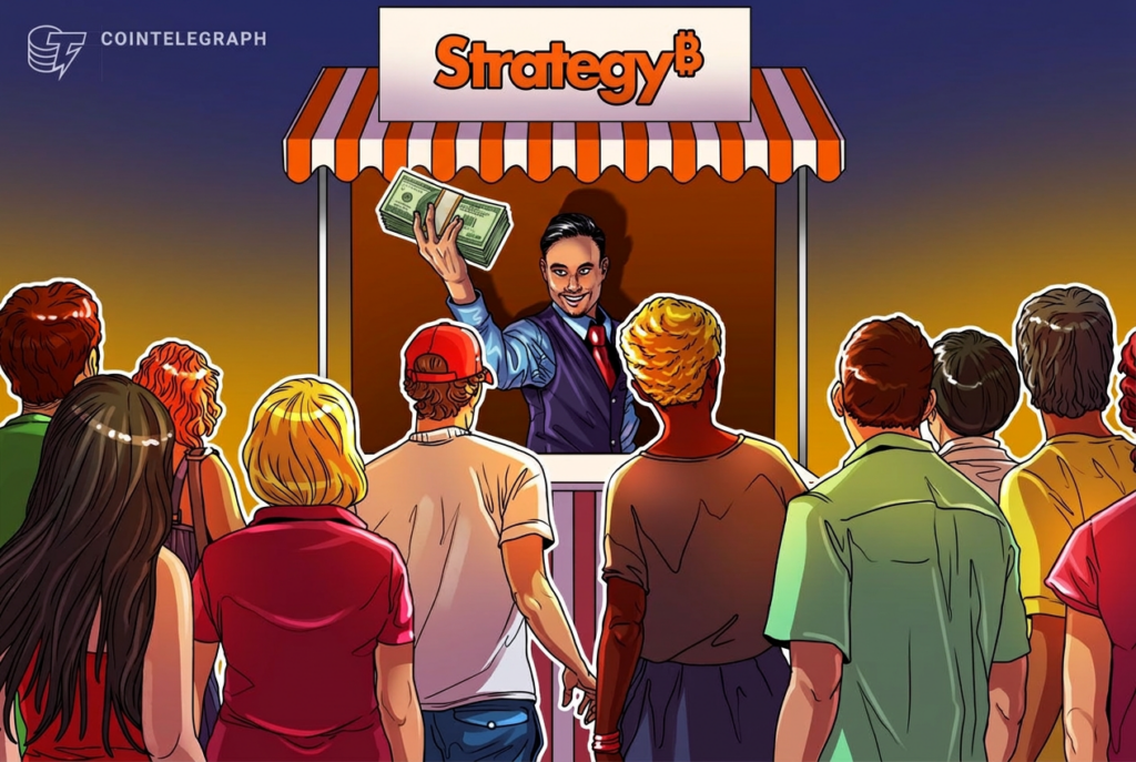 Strategy mengajukan persetujuan dividen harian saham preferen STRC