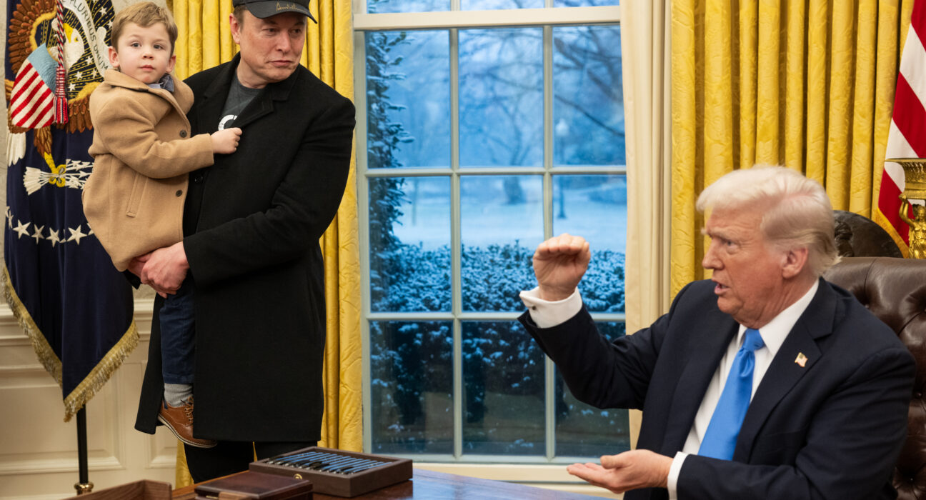 Presiden AS Donald Trump bersama pimpinan teknologi membahas arah regulasi industri AI di Washington