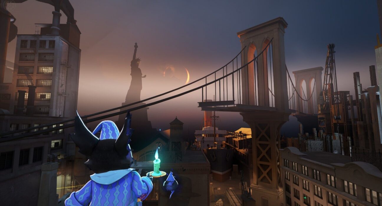 Visualisasi game Deadlock dari Valve dalam pembaruan City Never Sleeps.