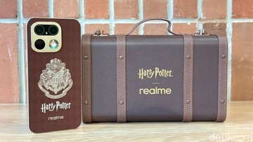 realme 16 Pro Harry Potter Edition dengan desain Hogwarts