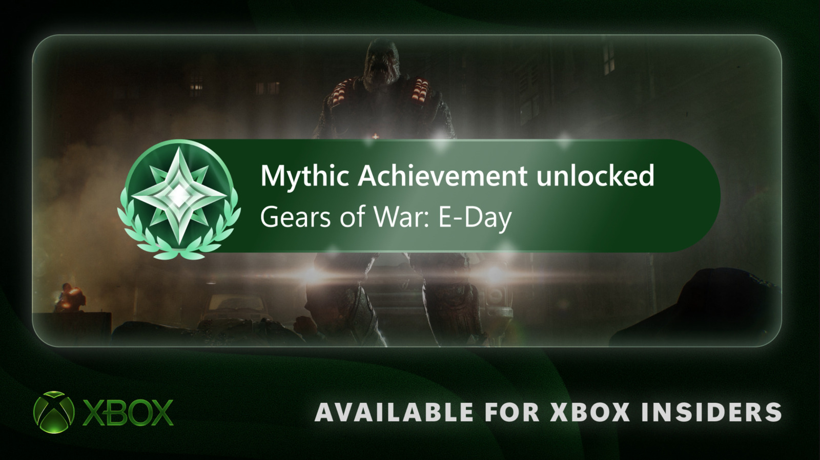 Tampilan antarmuka fitur Xbox Mythic Achievements pada konsol game Microsoft