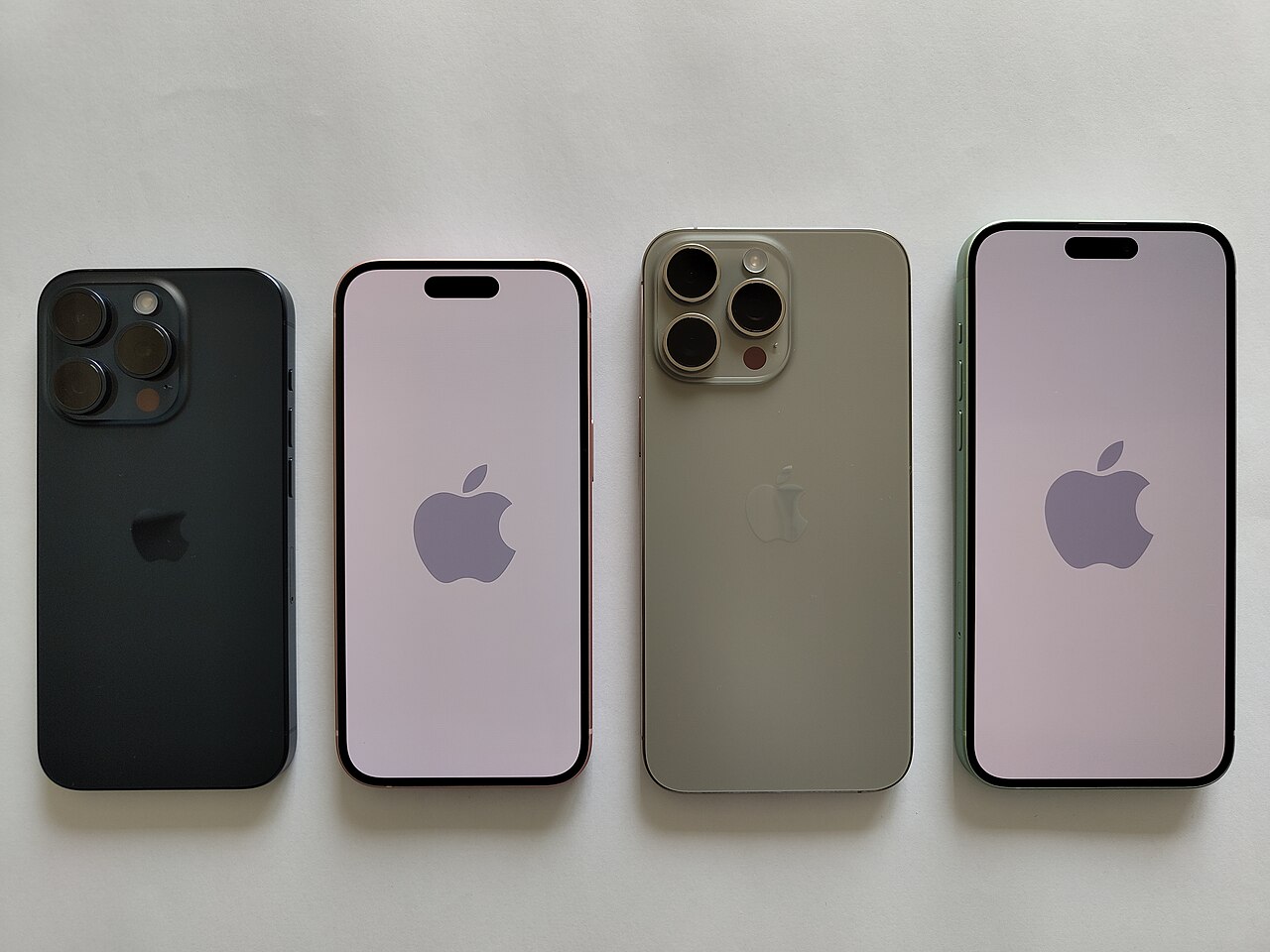 Perbandingan lini smartphone Apple iPhone