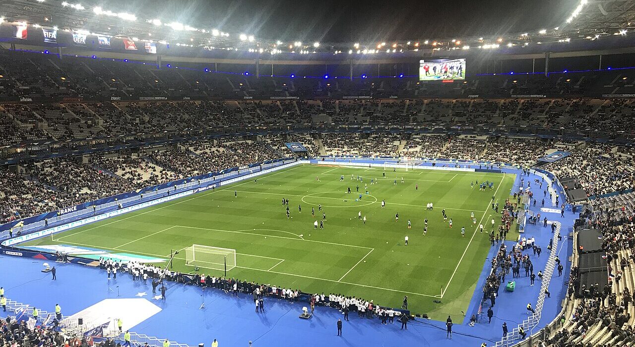 Suasana megah stadion Stade de France jelang laga Prancis vs Belgia Liga Negara UEFA