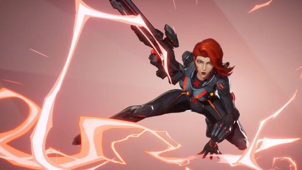 Karakter pahlawan super Marvel dalam animasi game digital