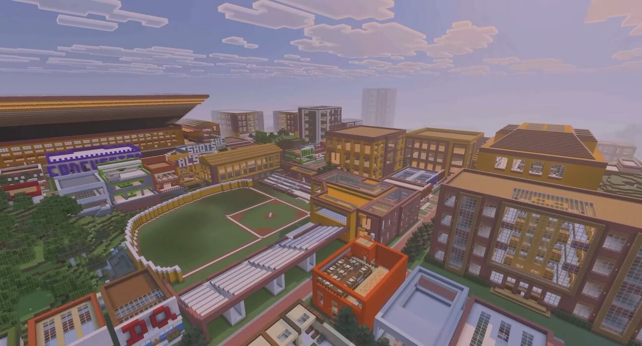 Hasil karya kota Minecraft Mike Tomlin mantan pelatih Pittsburgh Steelers selama 12 tahun pembangunan
