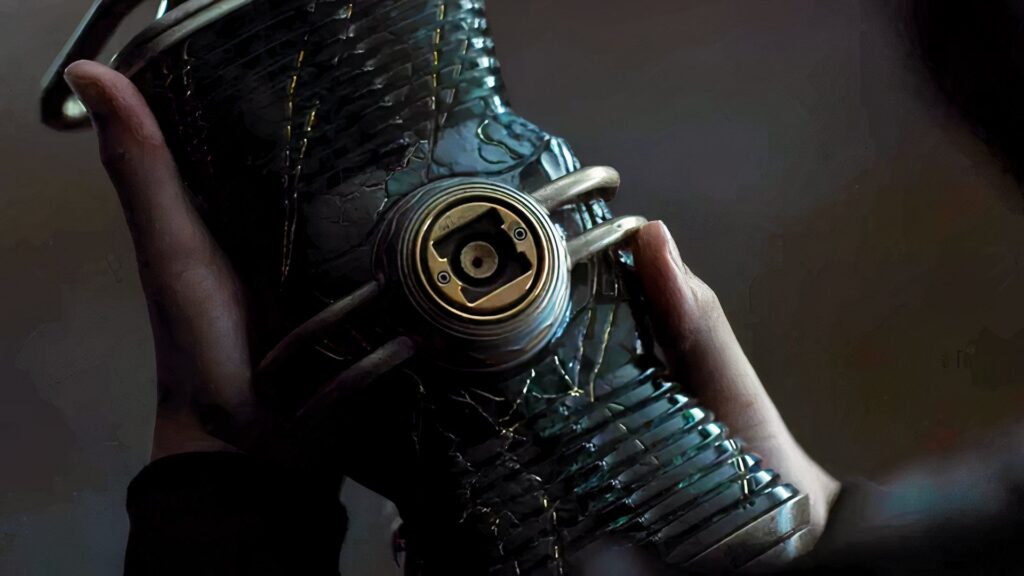 Detail artefak Dark Lantern milik John Stewart dalam serial Lanterns HBO Max