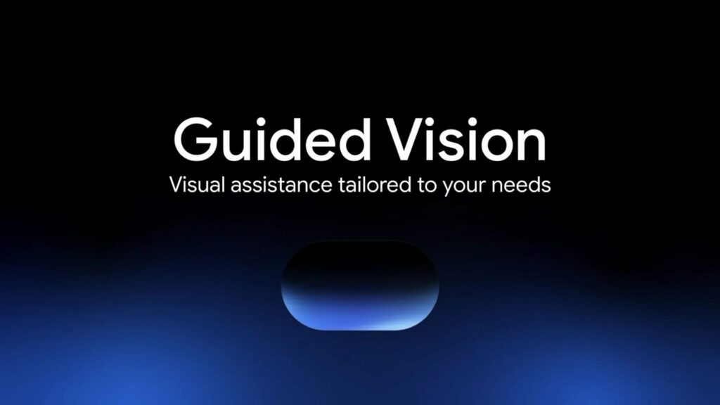 Tampilan fitur Guided Vision pada Google Gemini Live untuk aksesibilitas visual tunanetra