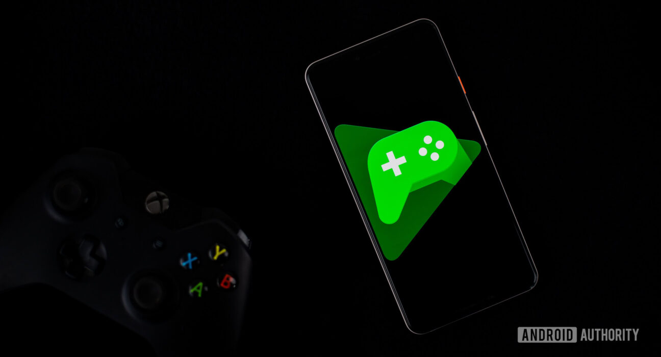 Google Play Games di perangkat smartphone Android