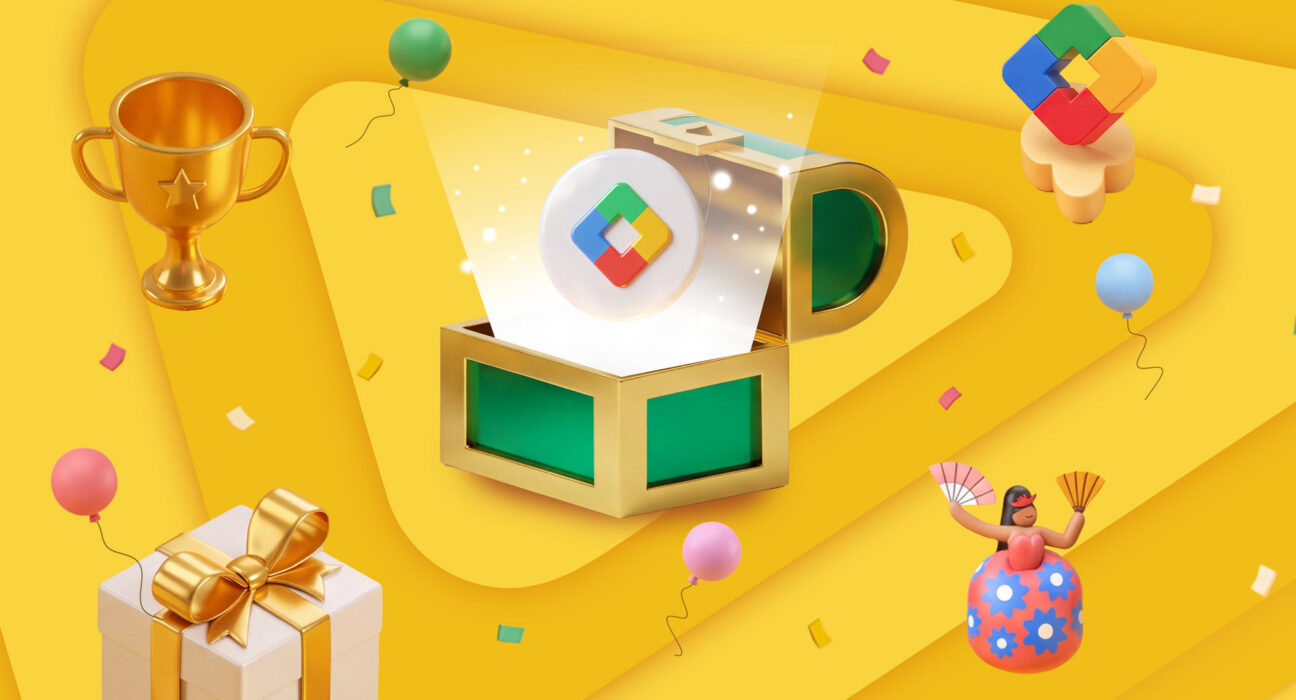 Banner promosi resmi Google Play Fest menampilkan logo Play Points dan penawaran hadiah eksklusif