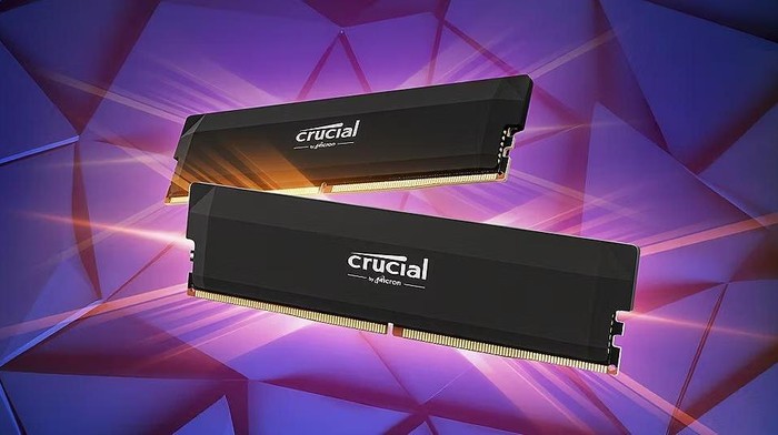 Modul memori RAM PC DDR4 dan DDR5 untuk komputer desktop
