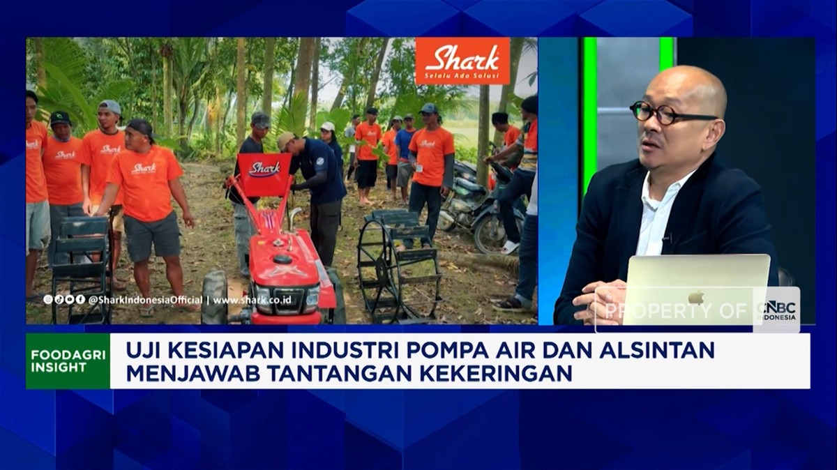 Produsen pompa irigasi pertanian catat lonjakan permintaan saat kemarau panjang 2026