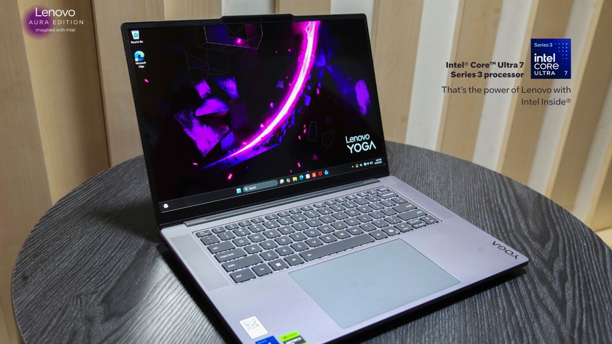 Laptop Lenovo Yoga Pro 7 untuk kebutuhan komputasi kreator konten profesional
