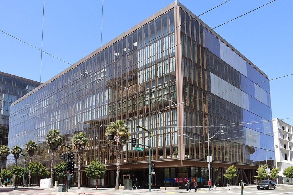 Gedung kantor pusat OpenAI di 1515 Third Street, San Francisco, California
