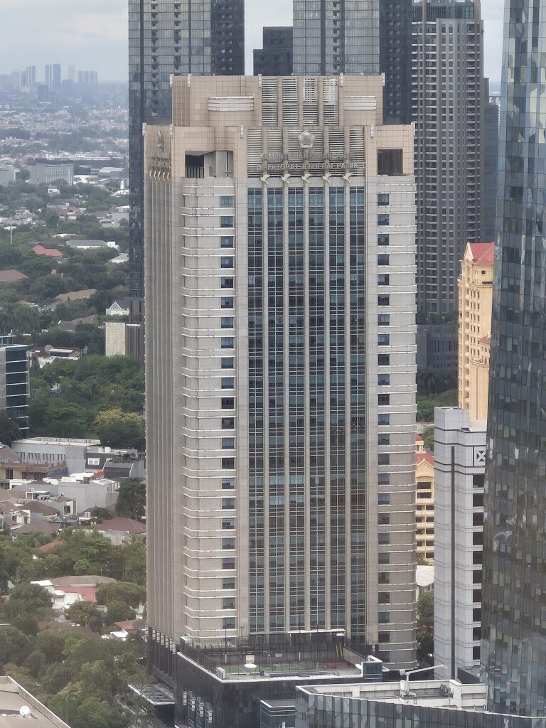 Gedung Kantor Pusat Direktorat Jenderal Pajak RI di Jakarta