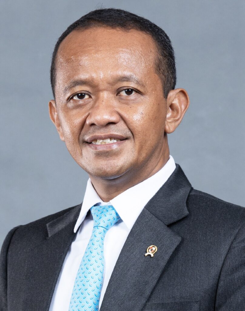 Bahlil Lahadalia Menteri Koordinator Bidang Hilirisasi dan Transisi Energi Kabinet Merah Putih