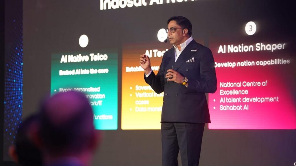 Vikram Sinha Presiden Direktur dan CEO Indosat Ooredoo Hutchison pimpin akselerasi AI North Star