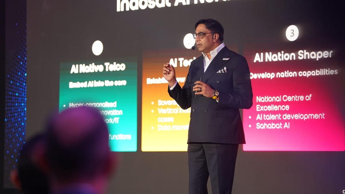 Vikram Sinha Presiden Direktur dan CEO Indosat Ooredoo Hutchison pimpin akselerasi AI North Star