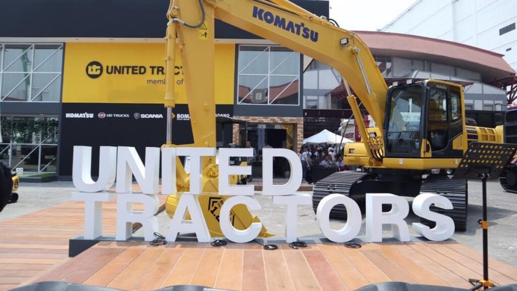 Alat berat pertambangan PT United Tractors Tbk UNTR